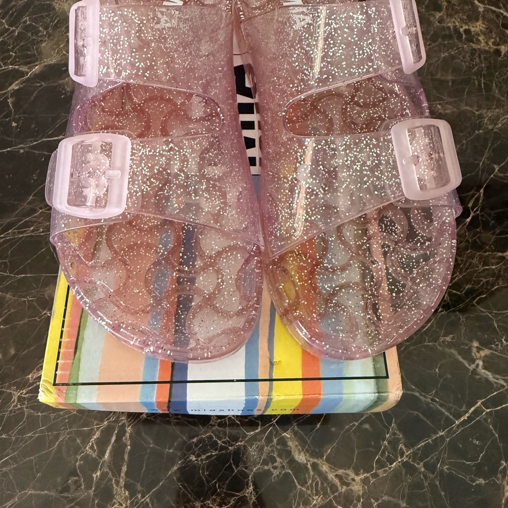 MIA Glittery Pink Kids Sandals
